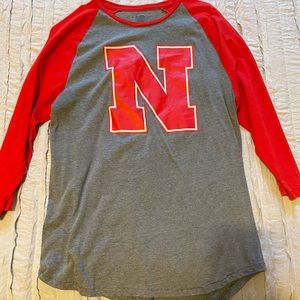 Nebraska Husker baseball tee